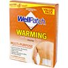 WellPatch Warming Pain Relief Heat Patch, 4 large patches, 5"x4" (13x10 cm) each