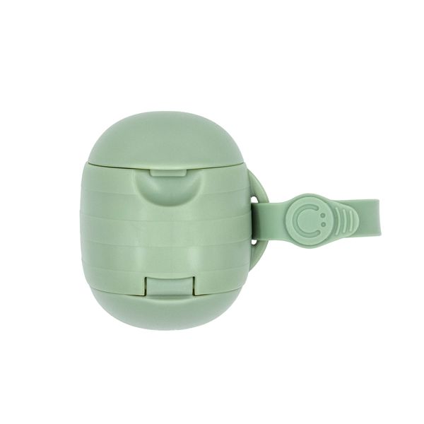 Ubbi On-the-Go Soother Pod, Dummy Holder, Keeps Baby's Binkies Clean and Accessible, Portable for Travel, Diaper Bag Accessory Must Have for Newborns, Sage Green