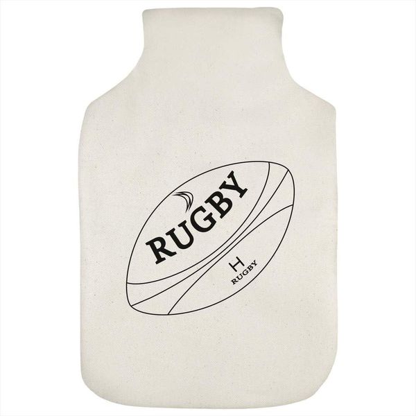 'Rugby Ball' Hot Water Bottle Cover (HW00028946)