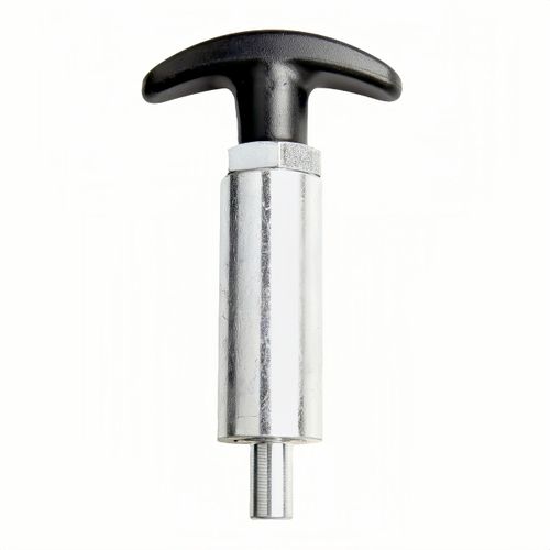 Handle Locking Spring Loaded Pull Pin /Pop Pin Shank,Steel Tire Carrier Pin Handle Knob Round Nut (1Pack, 5/8" Diameter)