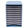 11 Tier Office Home Paper File Holder Document Storage Rack Desktop Organizer