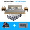 Onlyeasy Foldable Underbed Bags 2 Pack - Blankets Clothes Comforters Storage ...