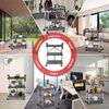 Portable folding service vehicle 3layer folding utility vehicle 56pound capacity