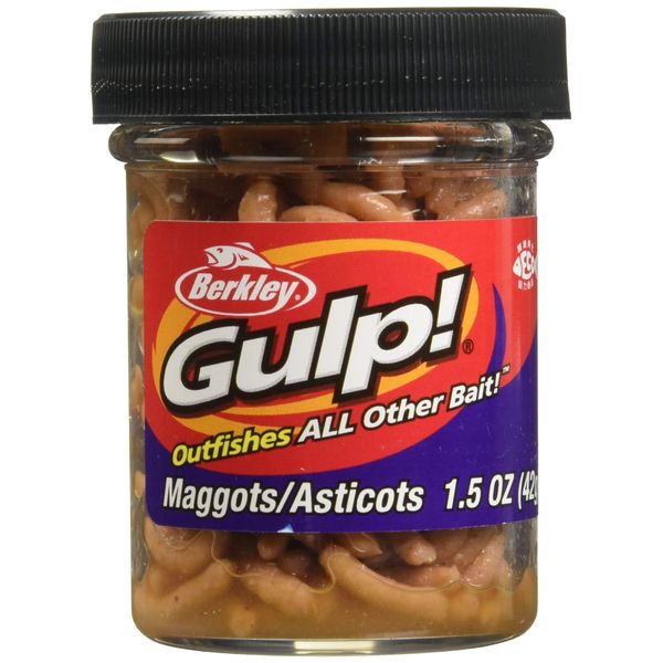 Berkley Gulp! Maggot , Natural, 1-Inch