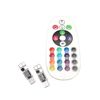 Customize 0551 T10 LED Bulb, 7 Color Glowing Wedge Bulb with Remote Control