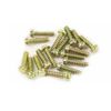 RUITROLIKER 20pcs Replacement 4.5mm Security Screws Compatible for NES NGC N64 SFC Game Console