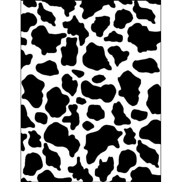 Traditional Cow Print ~ Edible Cake, Cupcake Topper!!!