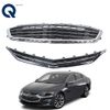 Front Upper&Lower Grill Grille Set For 2016-2018 Chevrolet Malibu Silver Black