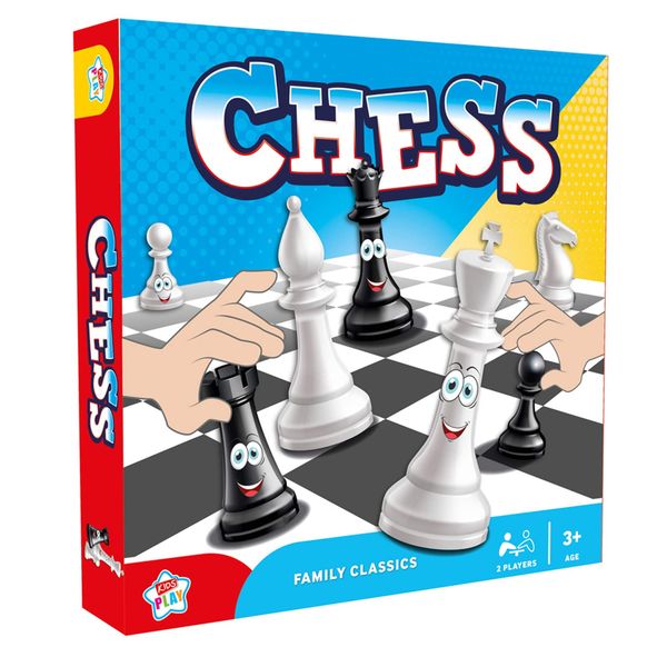 Kids Play Chess Family Classics Board Games 2 Players First Chess Set Learn 3+