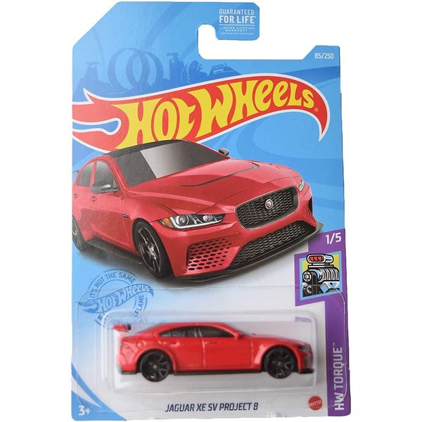 DieCast Hotwheels [Jaguar XE SV Project 8], Torque 1/5 [red]