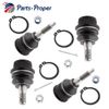 Qty(4) Front Upper & Lower Ball Joints Fits 2002-2005 Ford Explorer Mountaineer