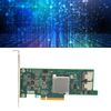 PCI E X8 Array Card,PCI E X8 Disk Array Card, SAS 2308 6G 2 SAS Mini Interface Support 16T Disk HBA Disk Array Card for Databases Server Disks