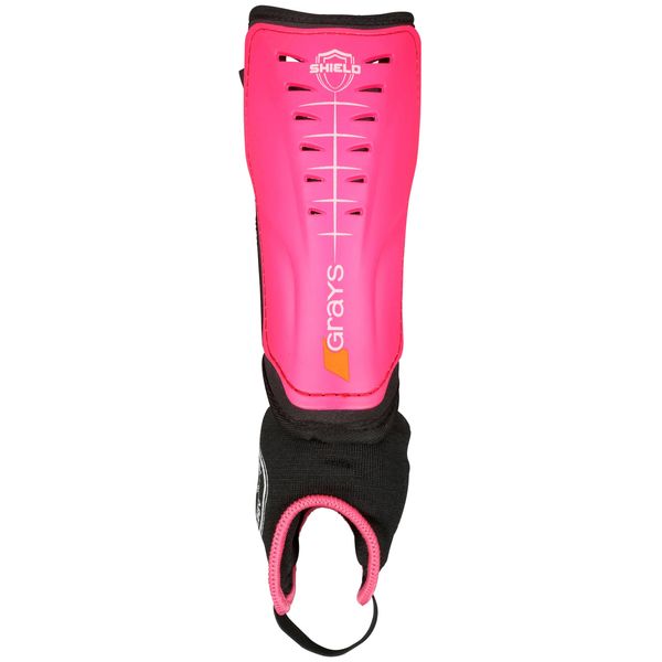 GRAYS Shield Shinguard Shield Schienbeinschutz, Fluo Pink/Schwarz, XS