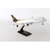 Daron Skymarks Ups 747-400F Airplane Model Building Kit with Gear 1/200-Scale, White,black