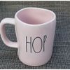 Rae Dunn Pink Double Sided HIP HOP LL Easter Spring Coffee Tea Mug Cup