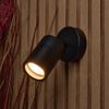 LITECRAFT Kenn Outdoor Wall Ceiling Adjustable Spotlight - (Black, Pack of 2)