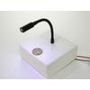 Mini Gooseneck LED Lamp - 12VDC, WHITE LEDs - Marine Chart & Map Light 240mm