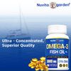 2 Pack Triple Strength Omega 3 Fish Oil Supplements 3000mg Per Serving, 360 ct
