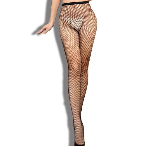 Black Omen br820-f-2-7311-chu Fishnet Tights Cosplay Dance Black Black (2-7311-Medium Net, One Size)