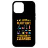 iPhone 15 Plus Funny Cleaning Vacuum Cleaner Housekeeping Case