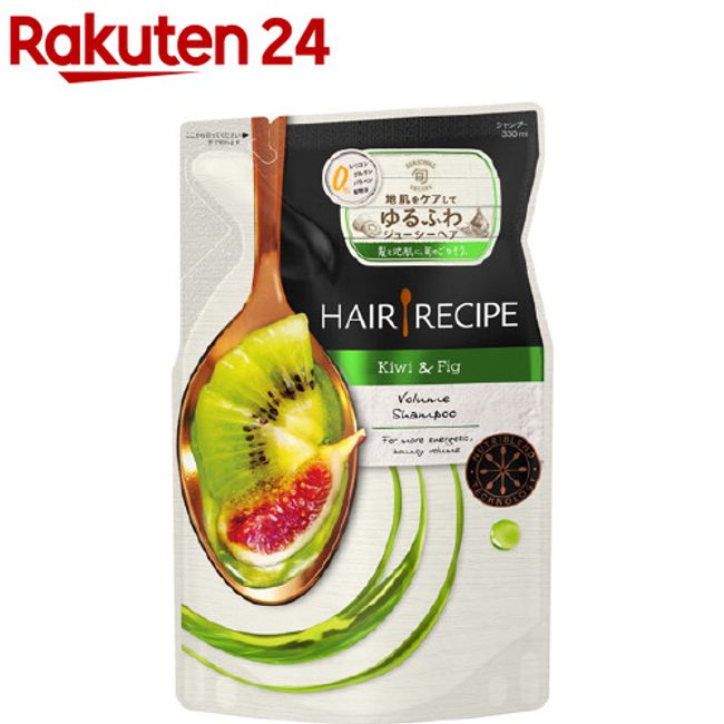 Hair Recipe Kiwi Empower Volume Recipe Shampoo Refill (330ml) [Recommended] [wis11] [HAIR RECIPE]