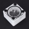 G1/4 Thread Revolving Speed Water Cooling Meter Indicator Meter for PC Water Cooling System(3 Way)