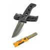 Benchmade 275GY-1 Adamas Knife Blade with Bench Stone