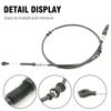 UOIENRT 34935-EM30A Automatic Transmission Shift Control Cable, Replacement for Versa 2007-2013, Replaces 34935EM30A