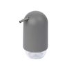 Umbra Touch Soap Dispenser, Grey, 2 ¾ dia. x 5 ½ inches