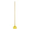 Rubbermaid Commercial Products, Industrial Grade - Wooden Wet Mop Holder Handle Stick for Floor Cleaning Heavy Duty, 60 Inch (FGH116000000)