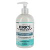 Kirk's Odor-Neutralizing Unscented Clean Hand Soap Castile Liquid Soap Pump Bottle | Moisturizing & Hydrating Kitchen Hand Wash | 12 Fl Oz. Bottle | 4-Pack