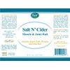 Baar Salt N' Cider Rub - Aids Bruised Ligaments & Tendons, Strains, Sprains & Bone Recovery, 8 fl. oz.