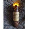4" Burnt dark Ivory Drip Timer Taper #84059 TIMER CANDLE