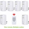 BN-LINK Wireless Remote Control Outlet Switch Power Plug In For House Appliances