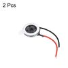 sourcing map 0.5W 8 Ohm Mini DIY Speaker 10mm Round Shape Replacement Loudspeaker 2pcs