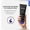 Evo Purple Toothpaste instant teeth color correction 3.5oz ( 2 pack)