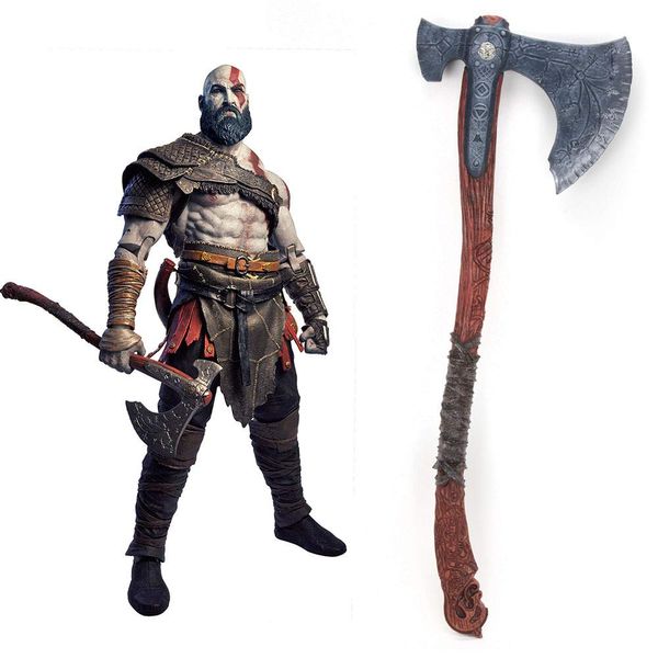 damdos Halloween Cosplay Props for God-War Axe Foam Leviathan Kratos Axes Weapon Birthday Gifts