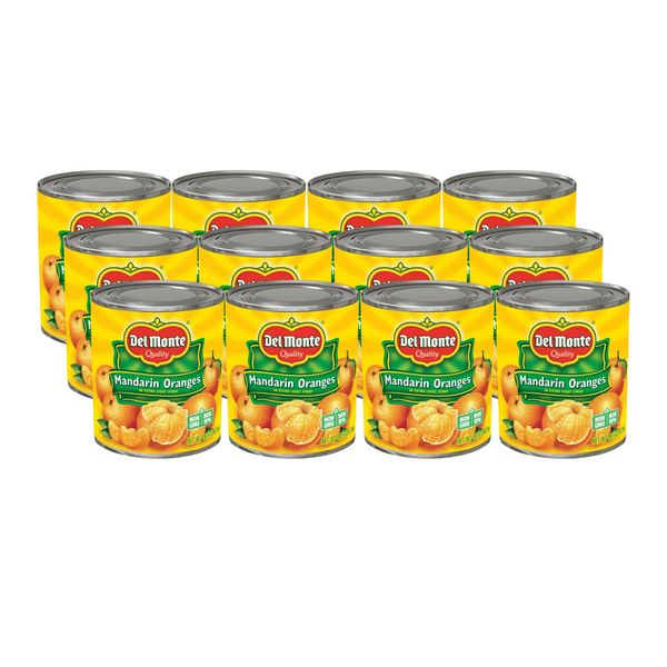 Del Monte Canned Mandarin Oranges, 8.25 Ounce (Pack of 12)