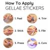Gellae Gel Nails Sticker Pretty Pink Daisies