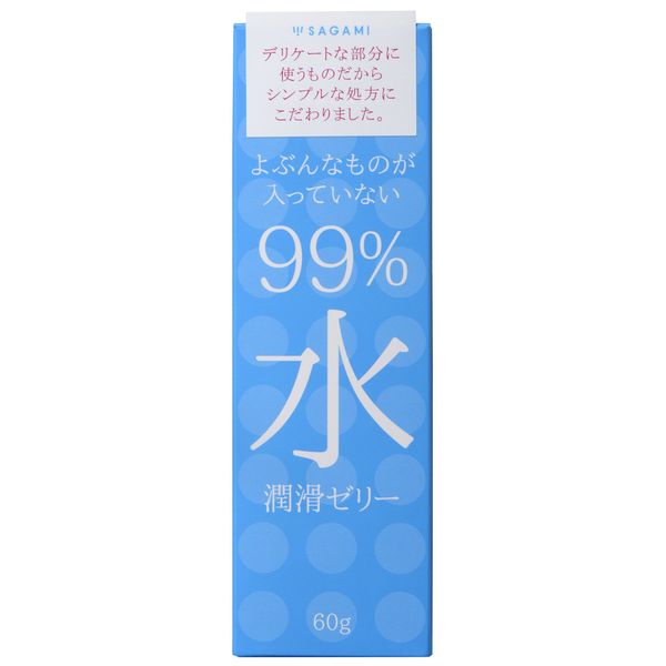 Sagami 99% Water Lubricant Jelly with No More Items