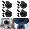 BLUE ELF Professional 4 Packs Universal Control Knobs Replacement with 12 Adapters for Oven/Stove/Range (Black)