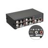 4 In 1 Out BNC RCA Video Audio Switcher for CCTV Security DVR Cam