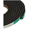 Stormguard 05SR0363.5MBL 3.5m Extra Thick Self-Adhesive Polyvinyl Draught Excluder Foam– Black