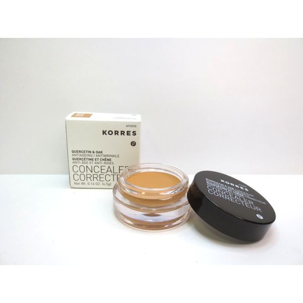 KORRES QUERCETIN & OAK CONCEALER 04 TAN 0.16 OZ (NWB)