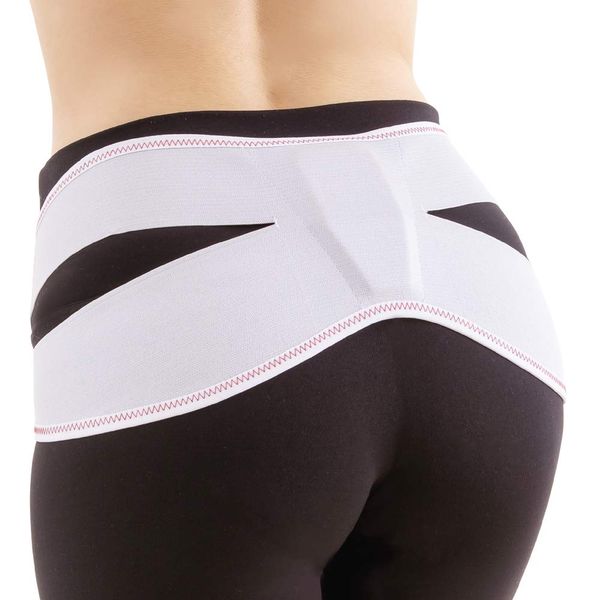 Beautiful Posture Belt, Senri Gray, M-L Size