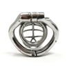 Bondage Masters Male Chastity Device, Max-Secure Cage, Silver