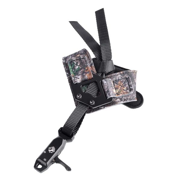 ZSHJGJR Archery Compound Bow Release Aids Trigger Fully Adjustable for Adult/Youth (camo)