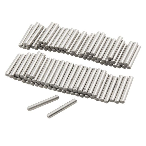 sourcingmap 100 Pcs Stainless Steel 2.25mm x 15.8mm Dowel Pins Fasten Elements