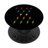Mixed Colours Rainbow Lightning bolts PopSockets Adhesive PopGrip