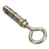 6mm Close Hook Anchor Eye Bolt Rawl Expansion Bolts Shield Wall 8 Pack
